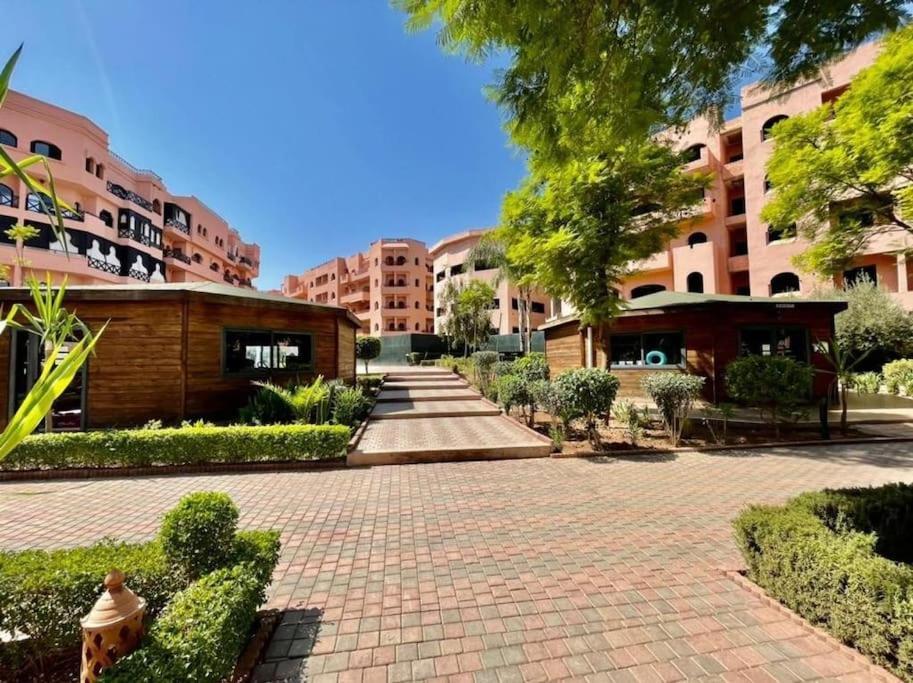 Appartement Confortable Avec 5 Piscines Marrakesh Esterno foto